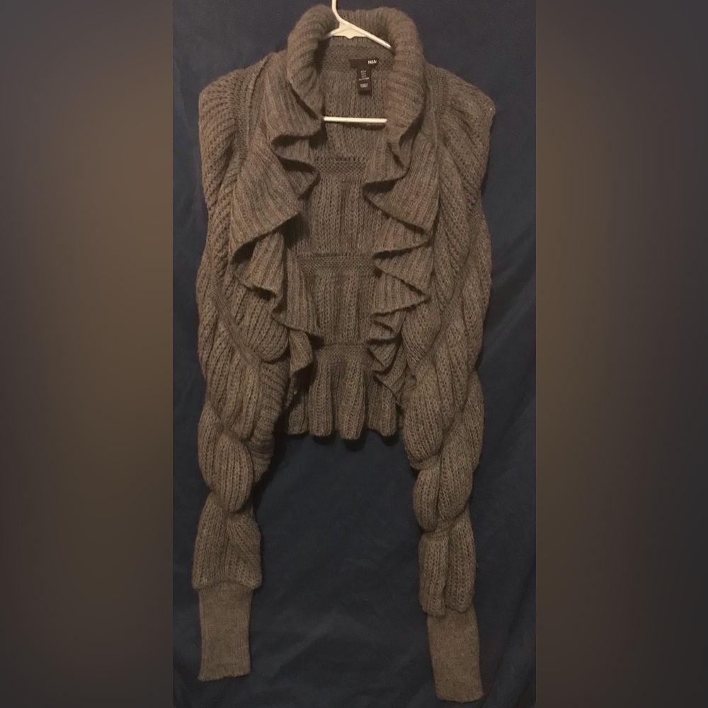 Chunky-Knit Bolero Cardigan